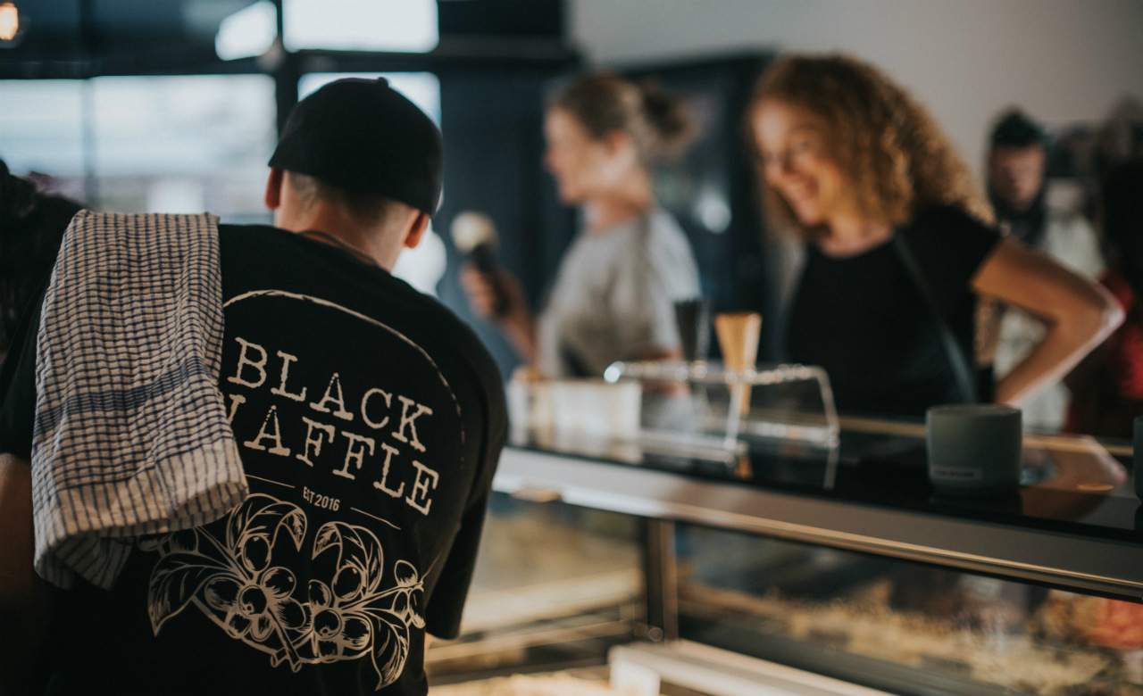 Black Waffle Is Northcote's Ambitious New Gelato Joint