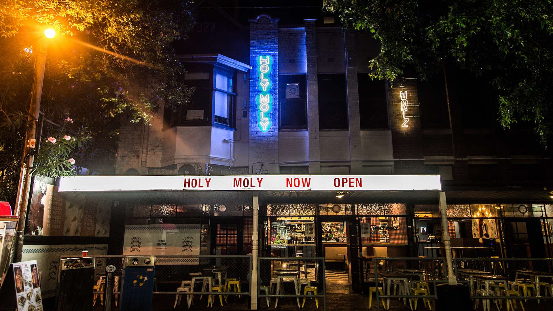 Melbourne's 24-Hour Club Opens Late-Night Pizza Joint Holy Moly