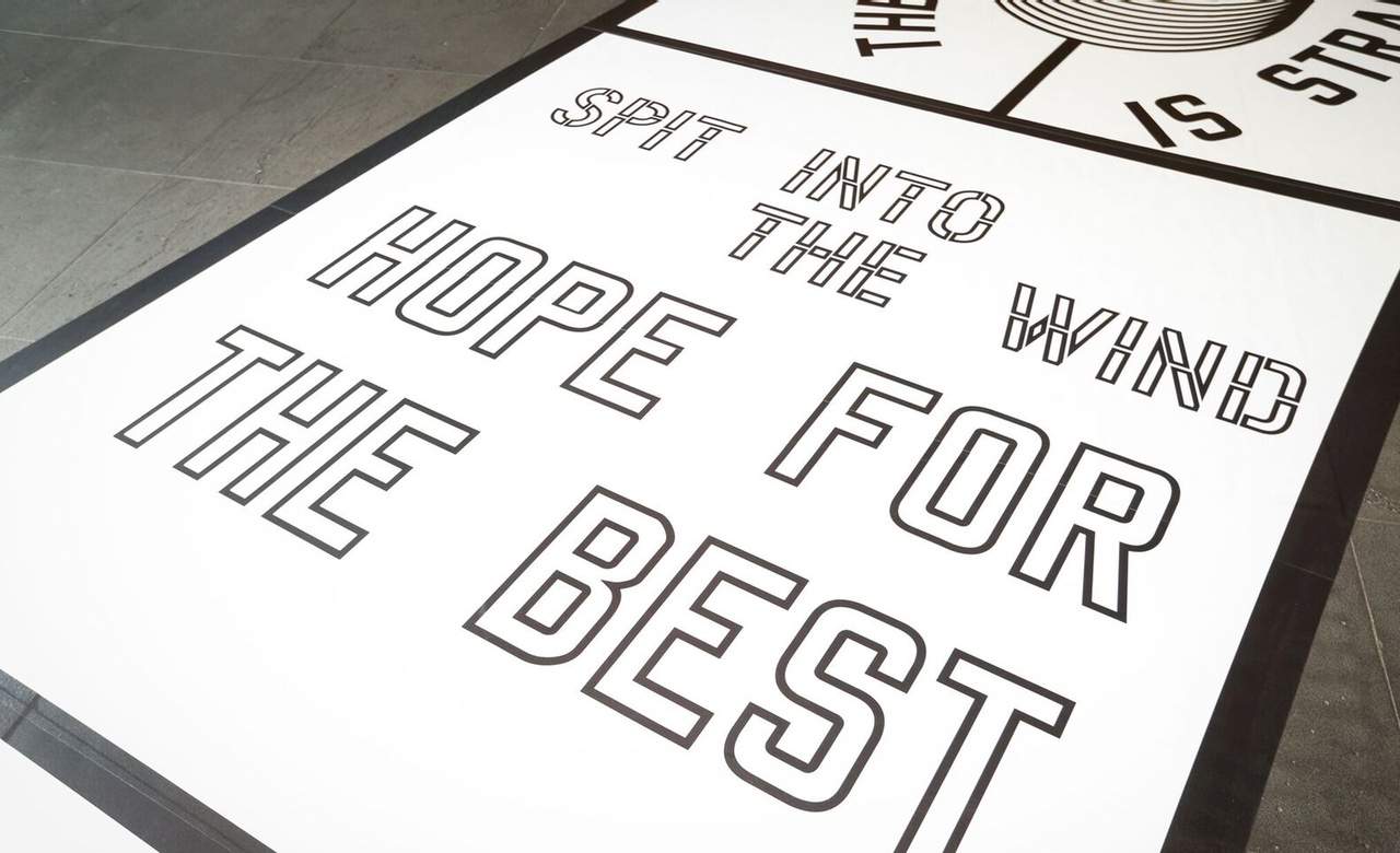 Lawrence Weiner: Out of Sight