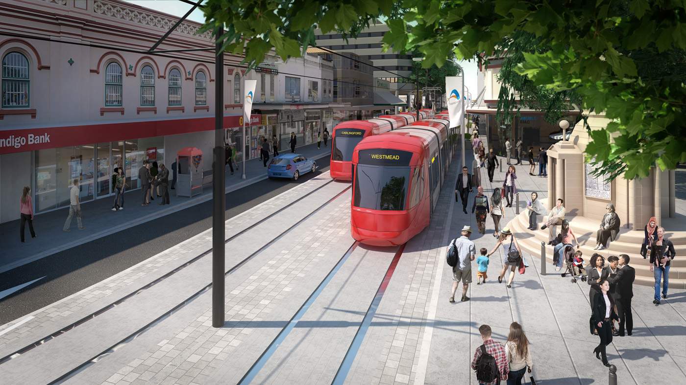 First Stages of Western Sydney Light Rail Route Revealed