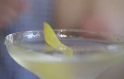 Background image for WATCH: How to Make a Classic Vodka Martini With a Lemon Twist