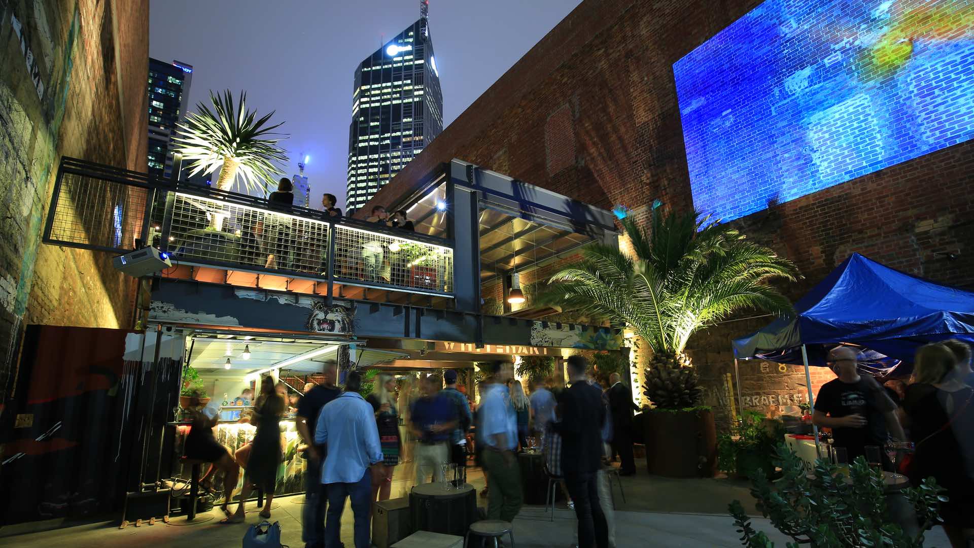 Whitehart Is Melbourne's New Two-Storey Carpark Container Bar