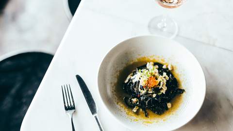 a bowl of pasta at Tipo 00 melbourne - one of the best italian restaurants in Melbourne