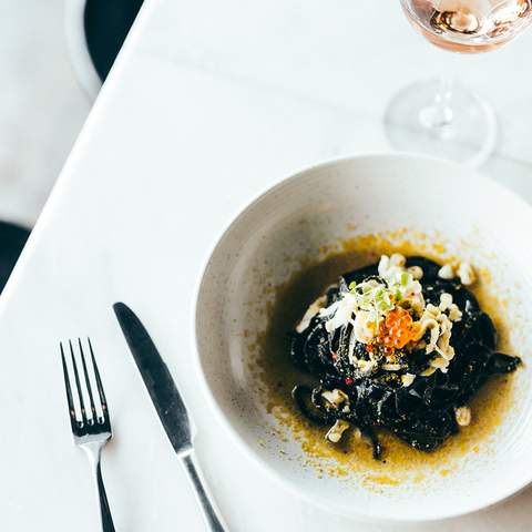 a bowl of pasta at Tipo 00 melbourne - one of the best italian restaurants in Melbourne