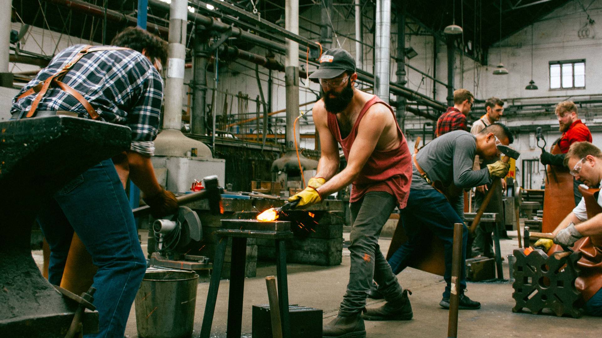 Eveleigh Works Is Sydney's New Casual Blacksmithing School