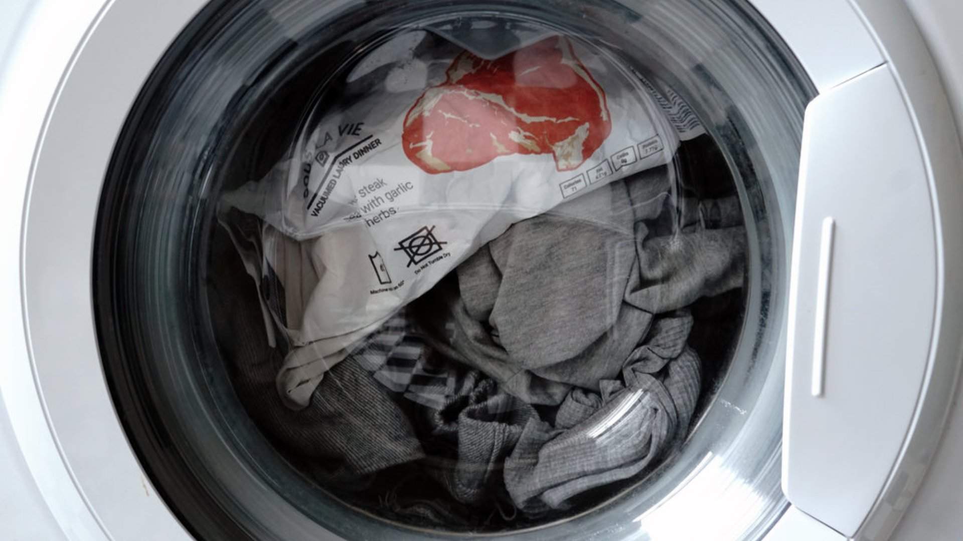 Some Genius/Nutcase Has Created Instant Meals You Cook in the Washing Machine