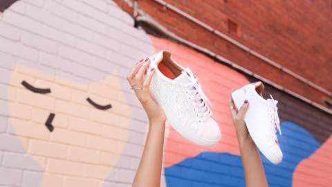 Melbourne Street Artist Carla McRae Unveils Collab with Bared Footwear