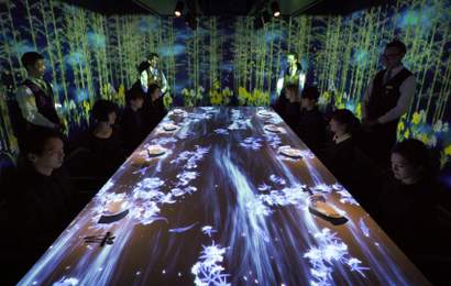 Background image for Japan's New Immersive Art Dinner Animates Your Plate