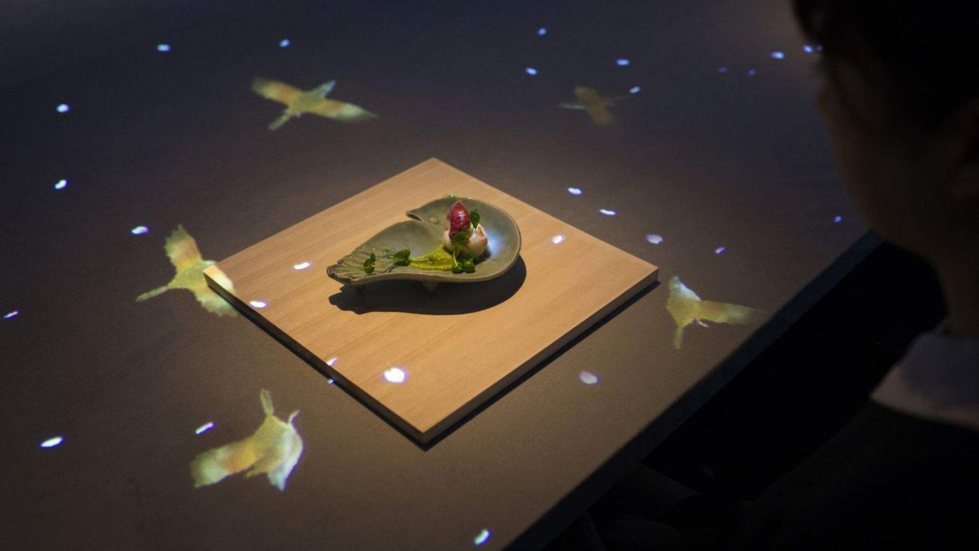 Japan's New Immersive Art Dinner Animates Your Plate