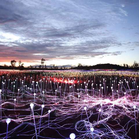 Uluru's Incredible Field of Light Installation Has Been Extended Until 2020