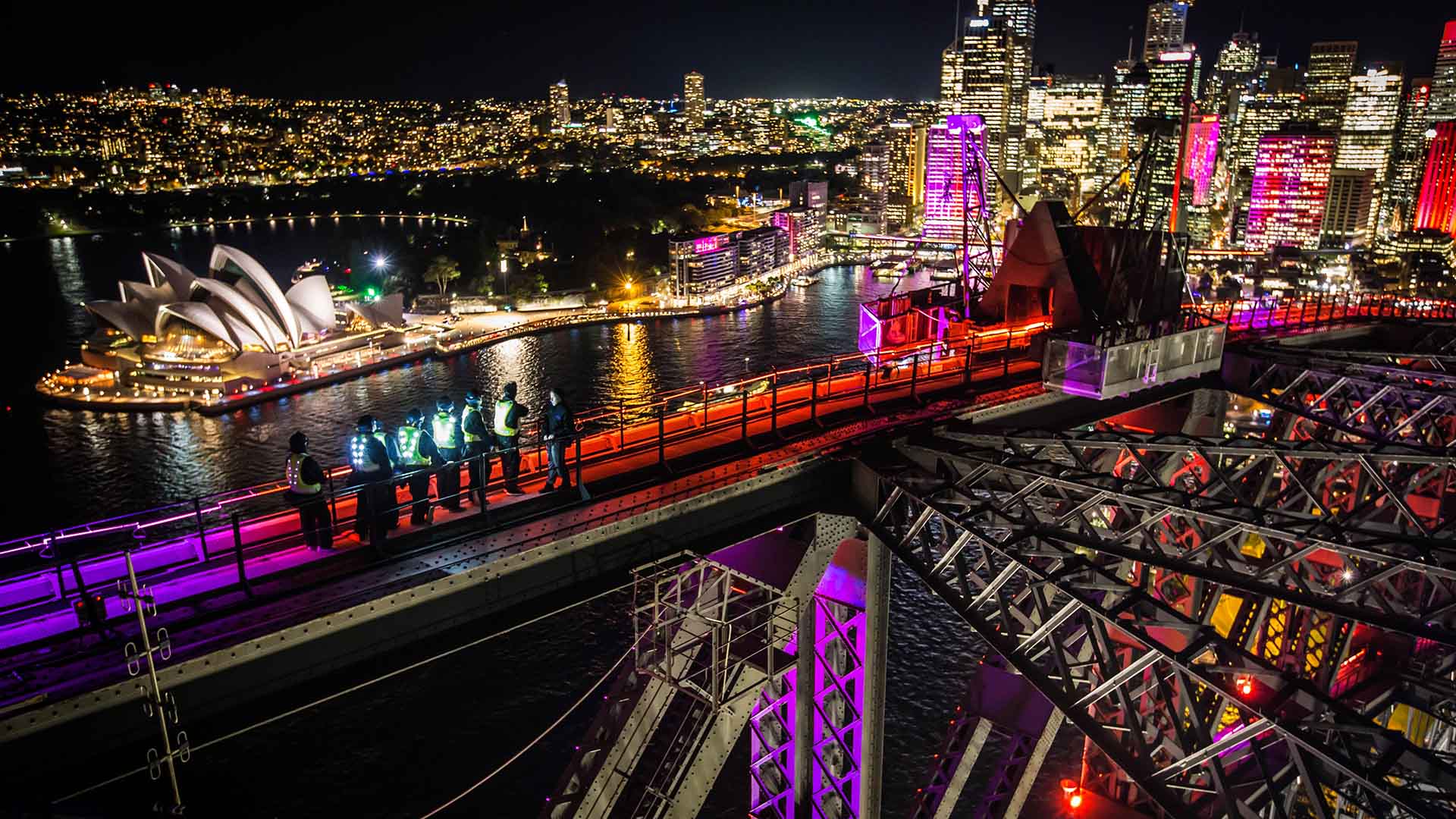 Vivid Sydney Bridge Climb, Sydney
