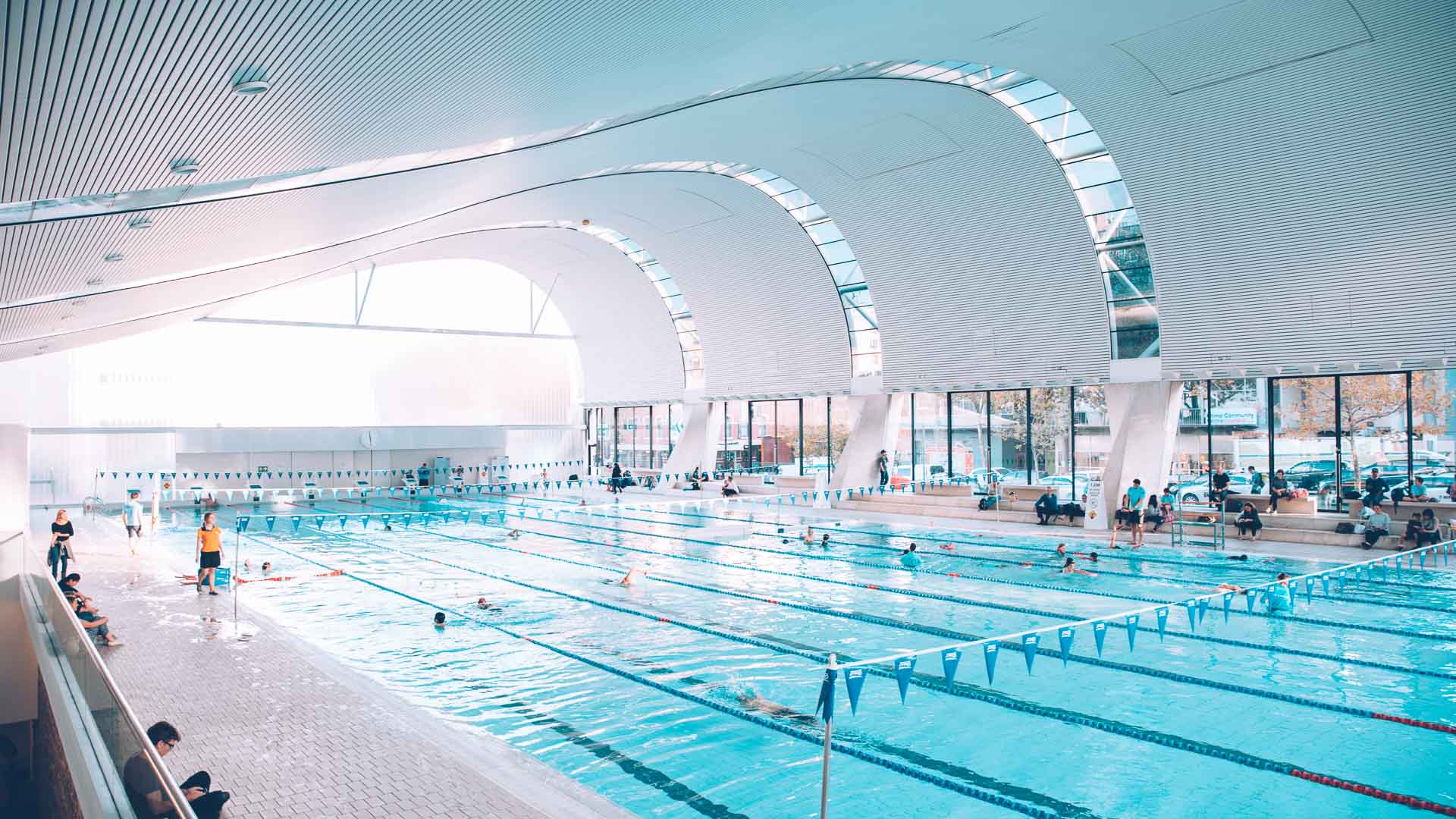 A Winter Swim at Ian Thorpe Aquatic Centre