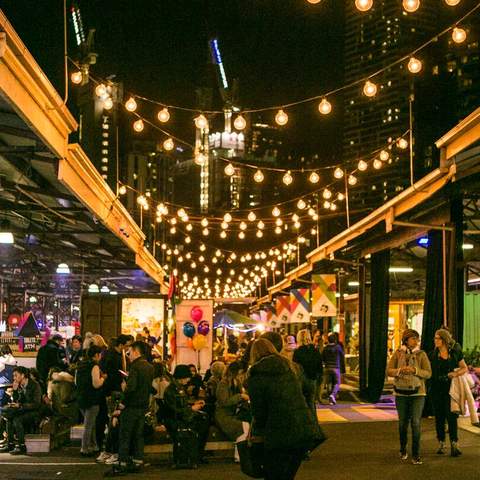 The Queen Victoria Market's Winter Night Market Returns for 2017