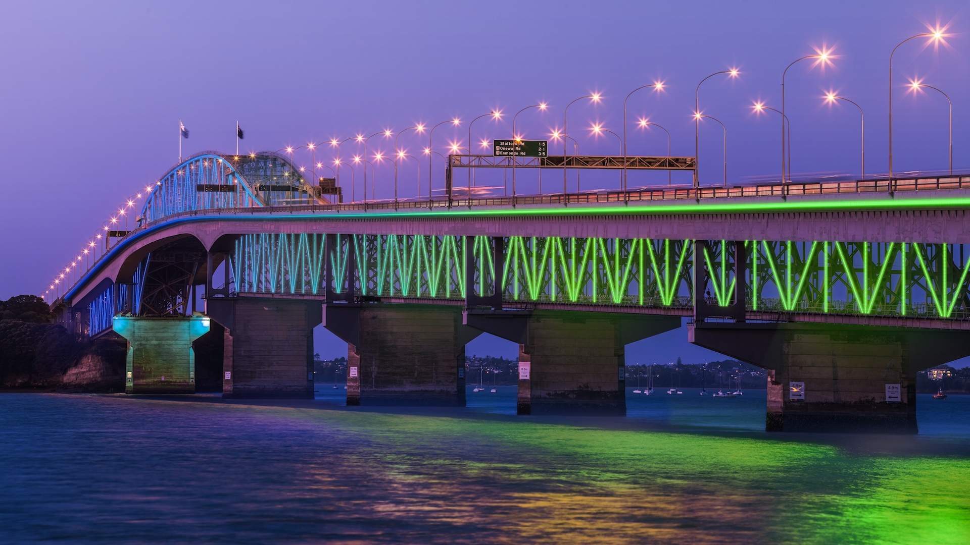 The Auckland Harbour Bridge Is Being Revamped with a 10m Light Show