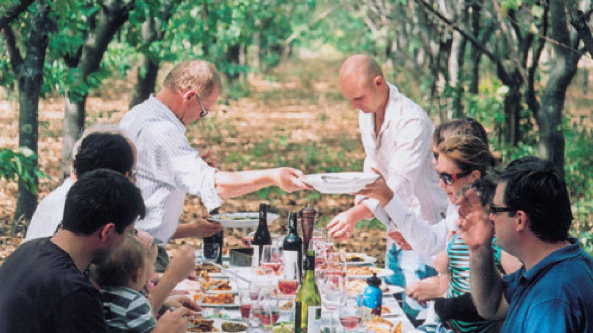 Three Italians Feast in the King Valley