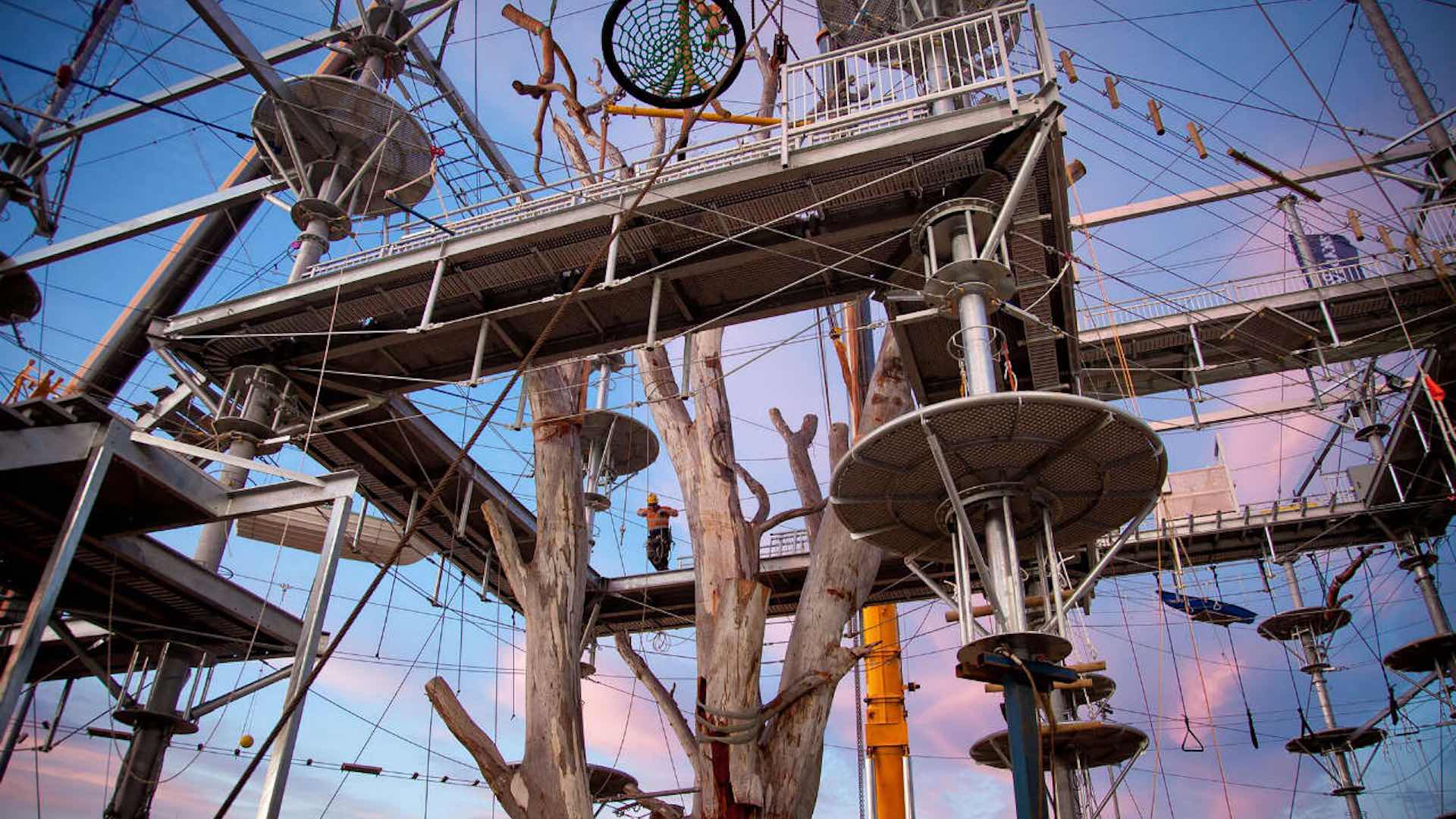 An Adrenaline Rush at Skypeak Aerial Park