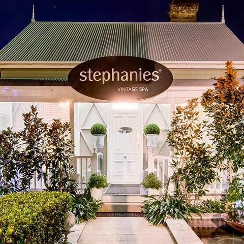 The entrance to Stephanie's Vintage Day Spa - one of the best spas in brisbane.