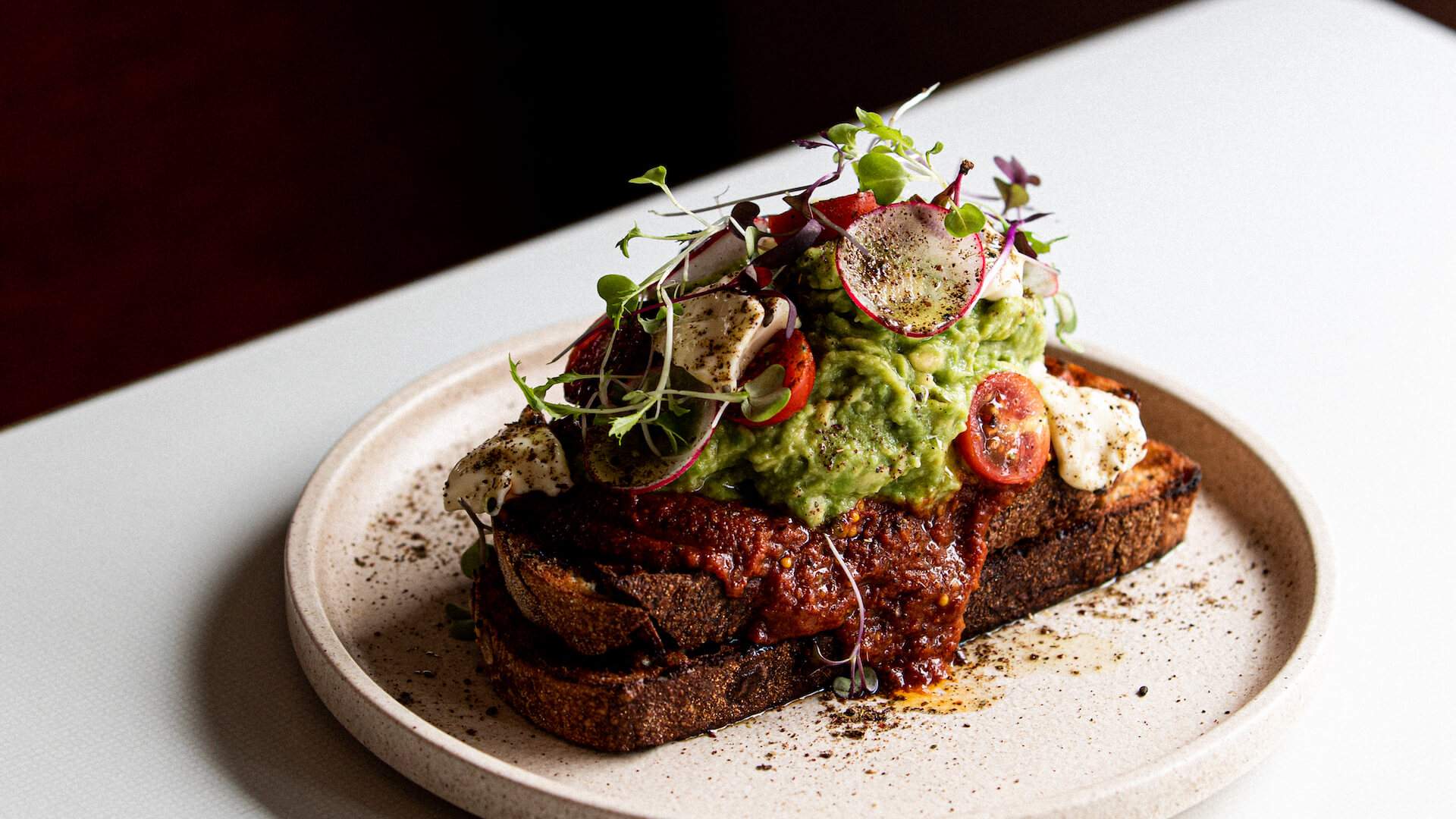 avocado on toast from Terror Twilight - one of the best cafes in Melbourne