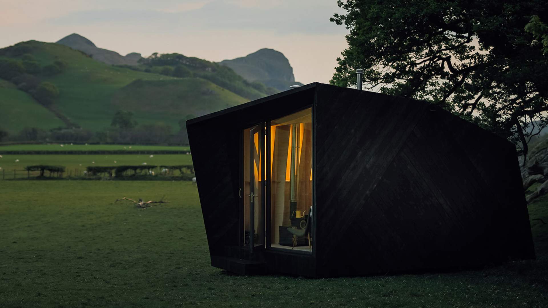 You Can Now Stay In a King Arthur-Inspired Pop-Up Cabin Hotel