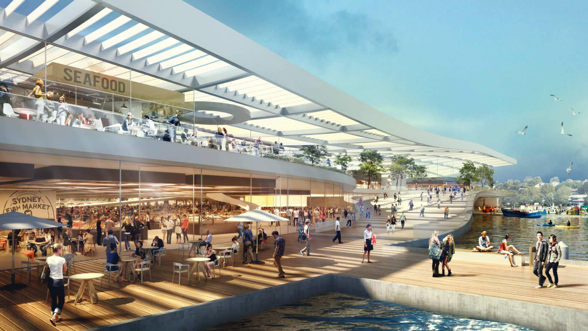 Sydney Fish Market Is Undergoing a Colossal $250 Million Redesign