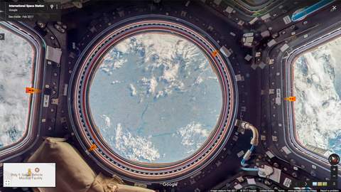 You Can Now Explore the International Space Station with Google Street View