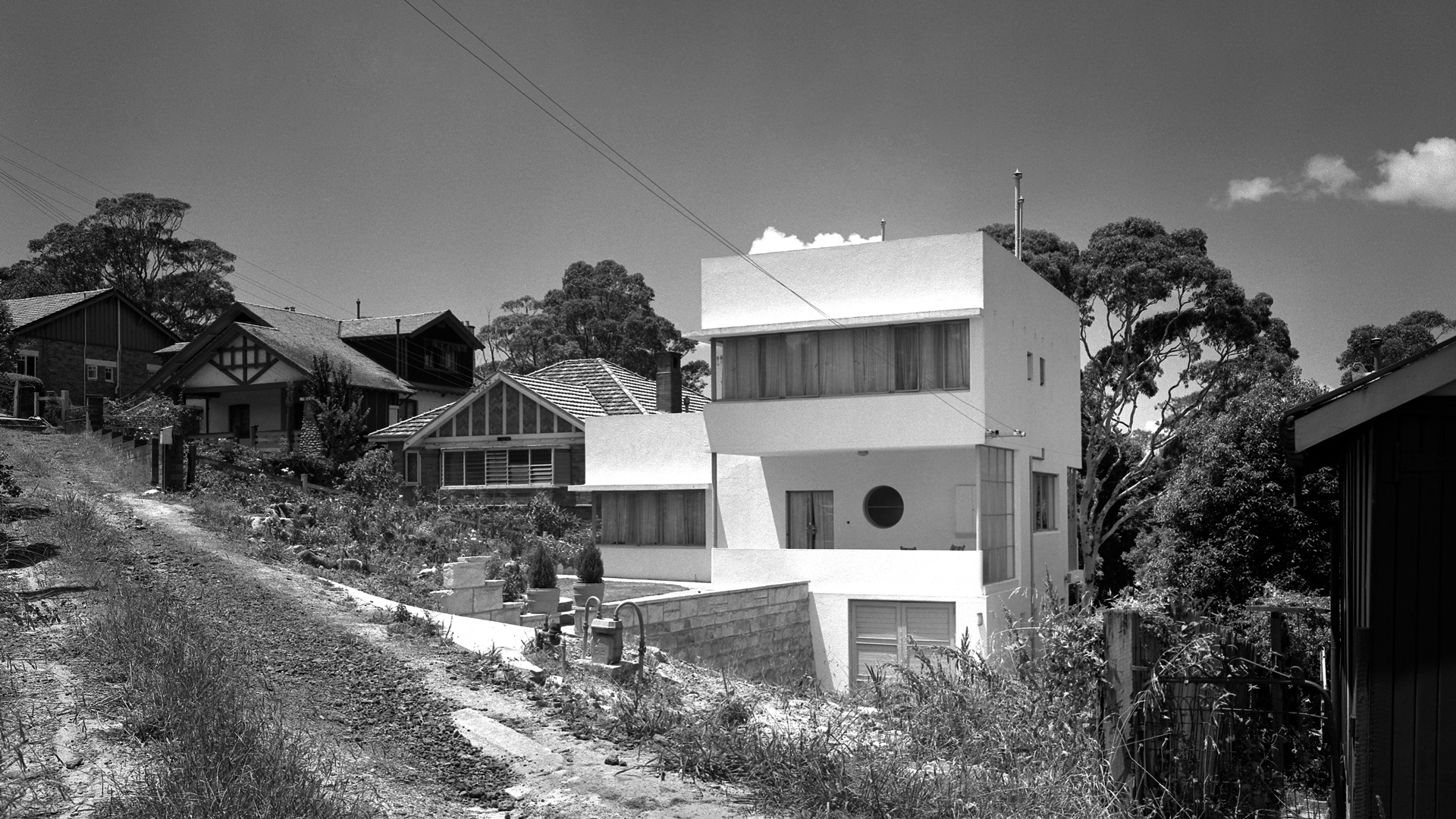 Chaim Hillman house, 40 Findlay Ave, Roseville 1950 © Max Dupain Archives, State Library of NSW