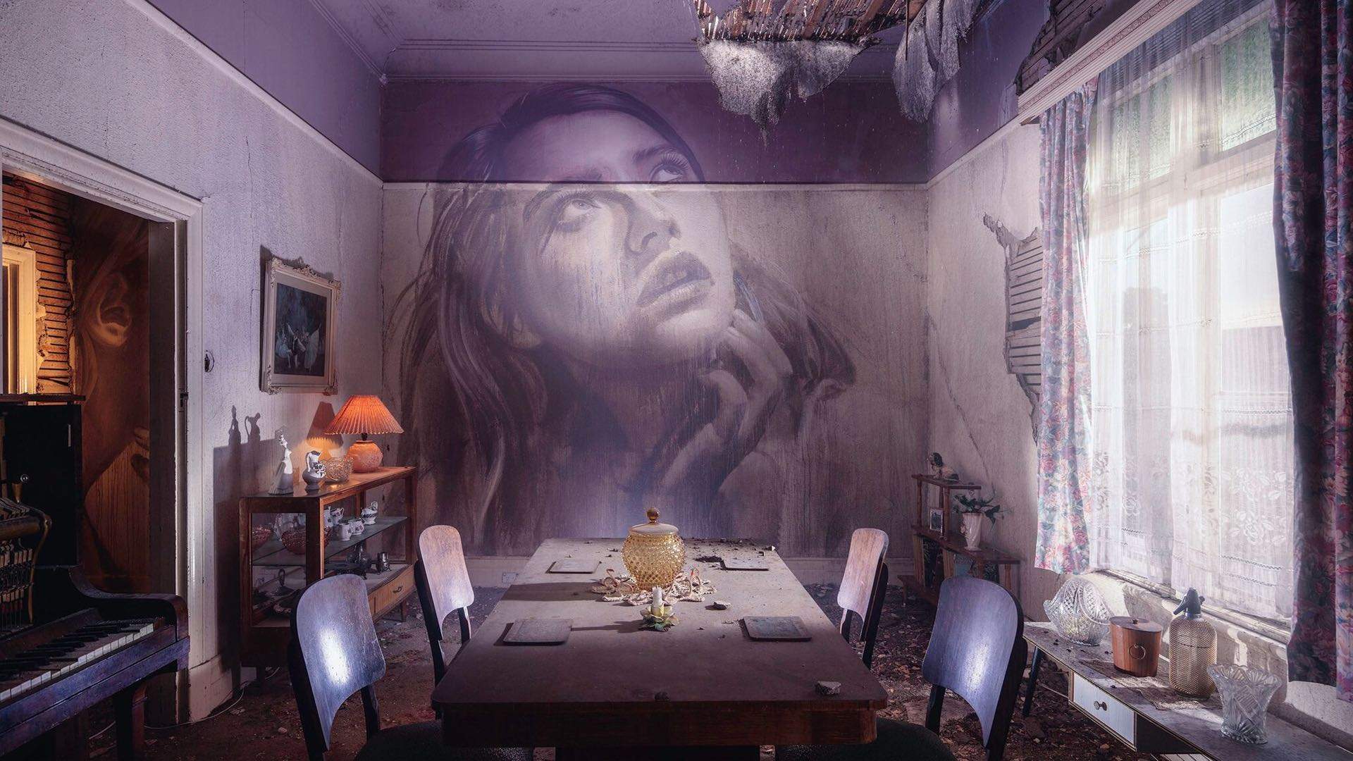 This New Street Art Exhibition Takes Place in an Abandoned Melbourne House