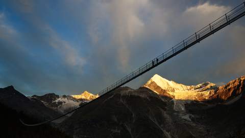 The World's Longest Suspension Bridge Has Opened in the Swiss Alps