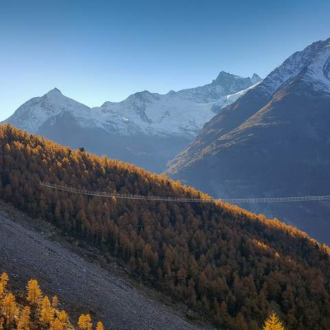 The World's Longest Suspension Bridge Has Opened in the Swiss Alps