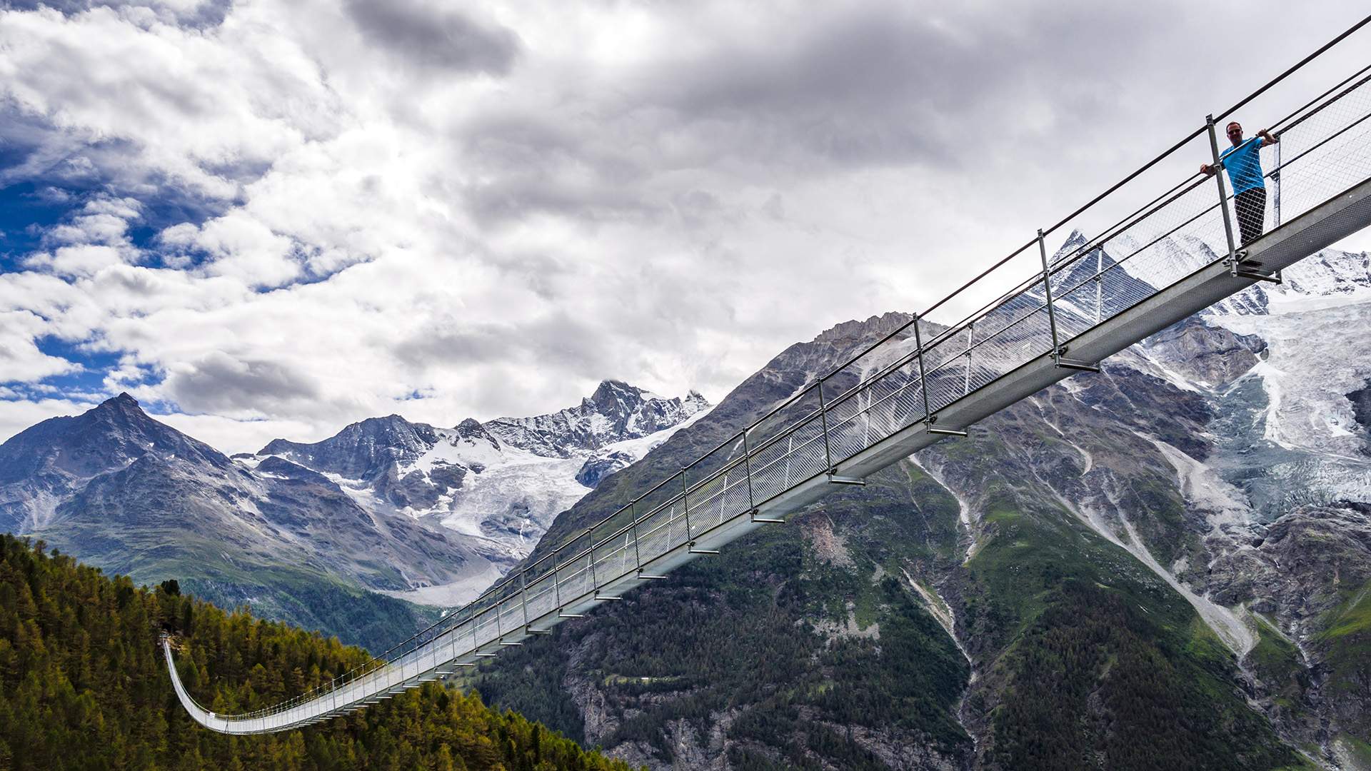 The World's Longest Suspension Bridge Has Opened in the Swiss Alps
