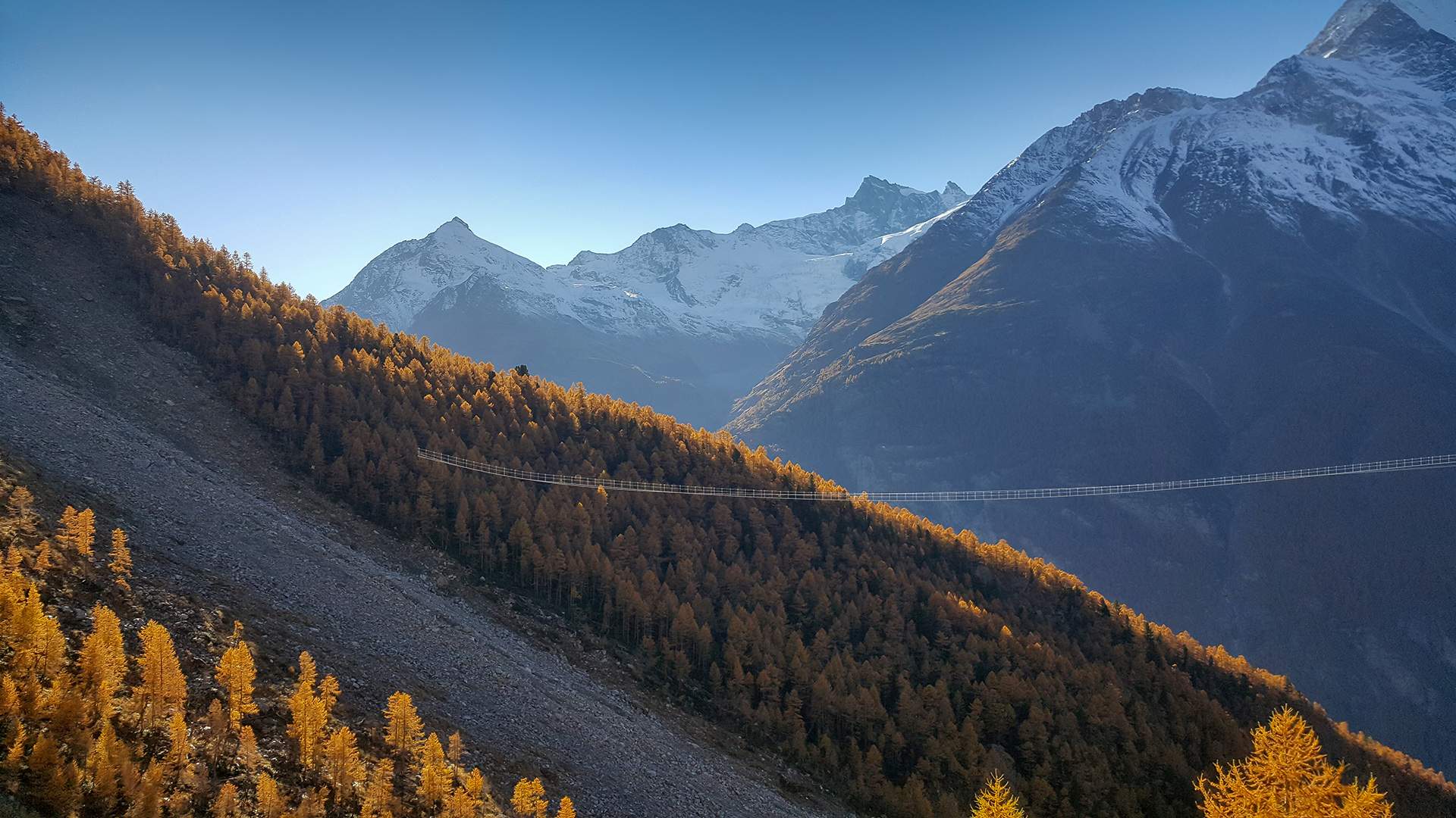 The World's Longest Suspension Bridge Has Opened in the Swiss Alps