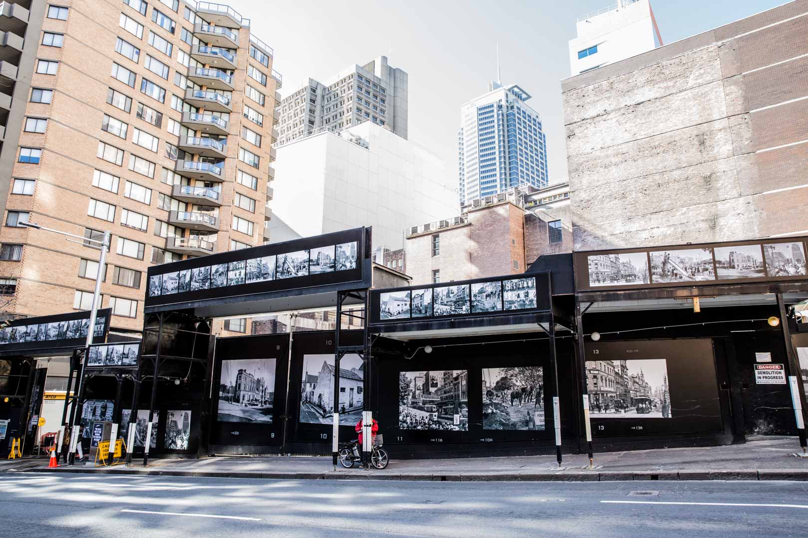 This Is the New Street Art Brightening up Building Sites Across Sydney's CBD