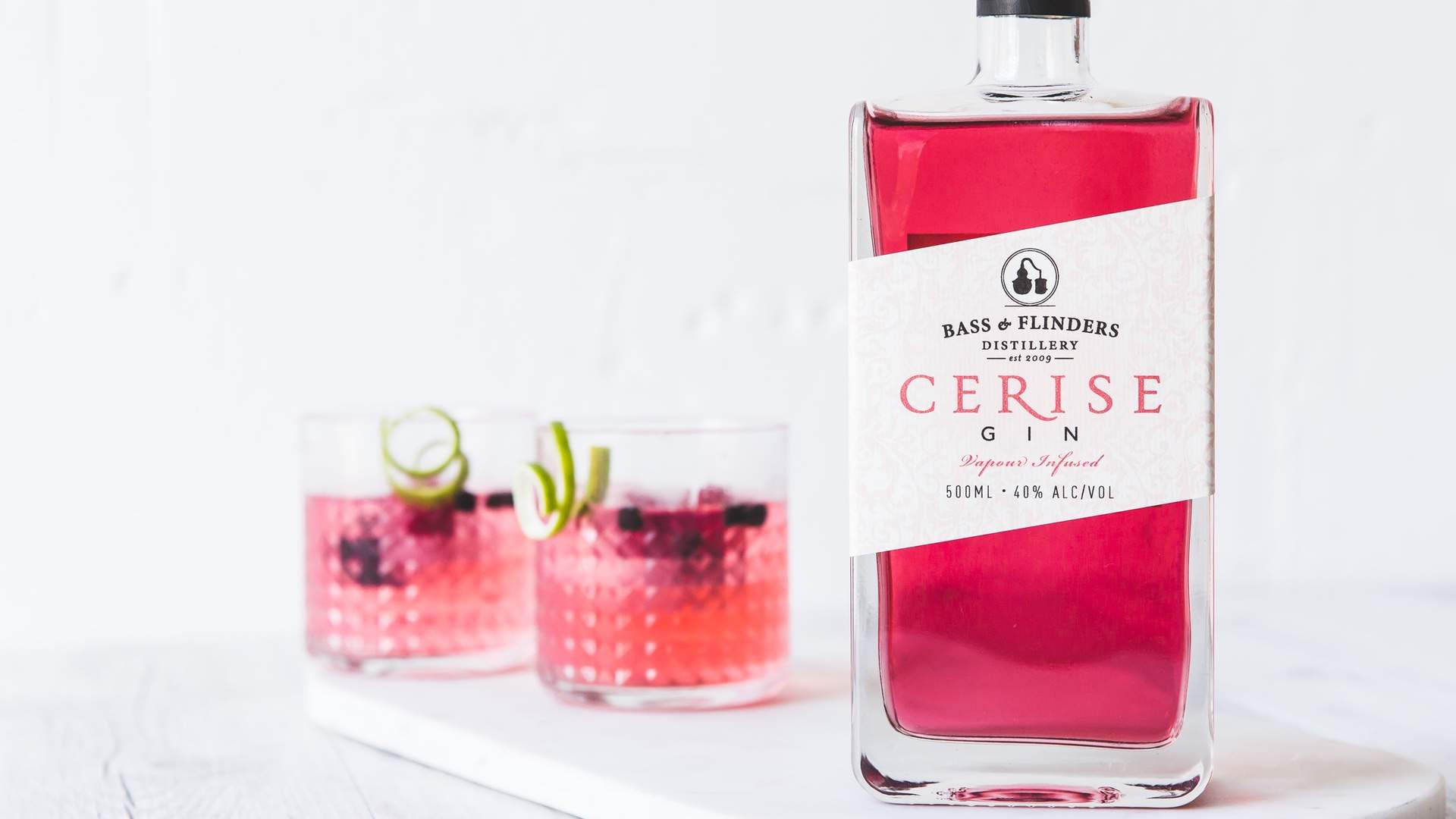 This New Bright Pink Gin from Bass and Flinders Is Made for Springtime G&Ts