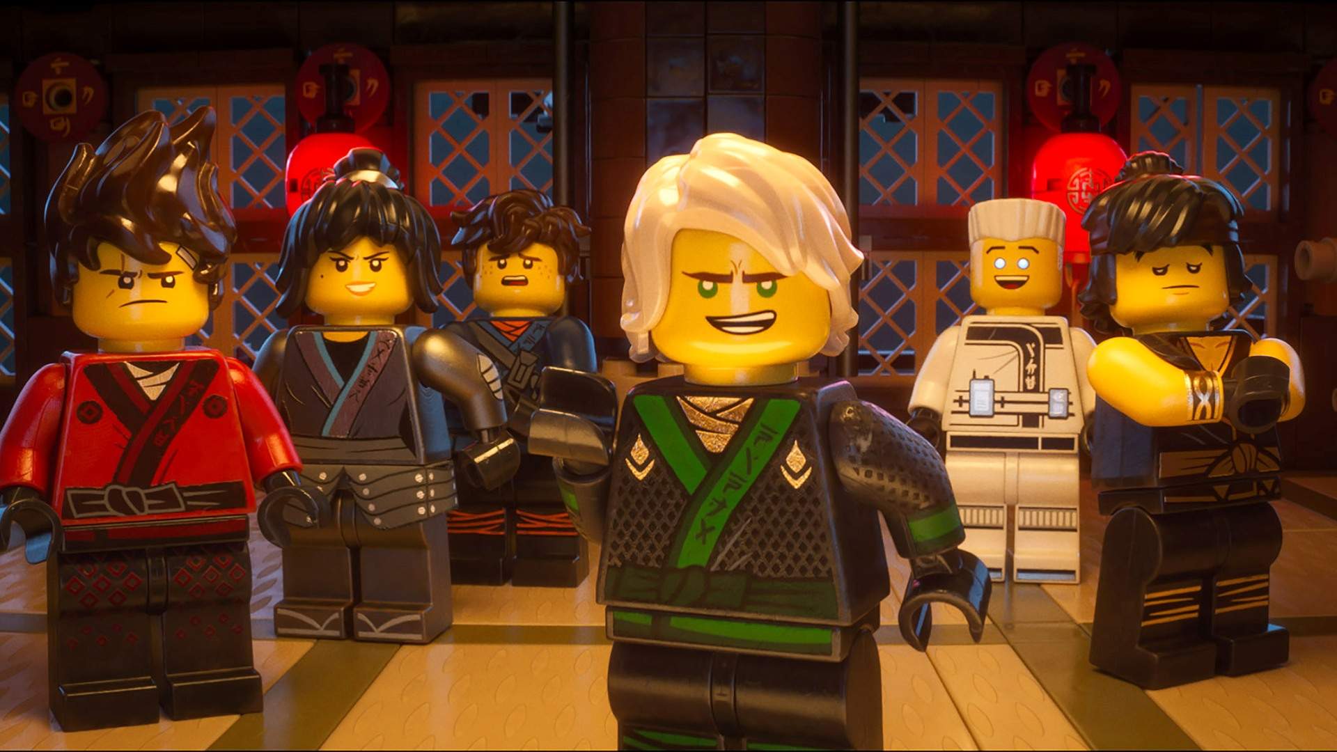 Dave Franco Justin Theroux Ninjago The Lego Ninjago Movie Concrete