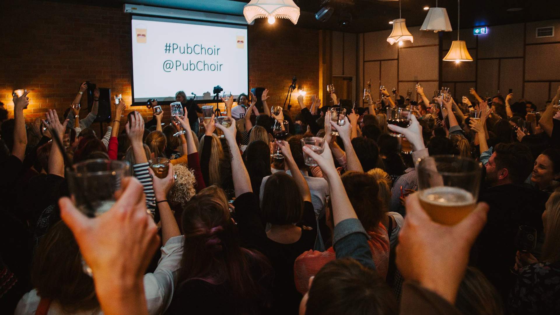 Pub Choir at The Festival