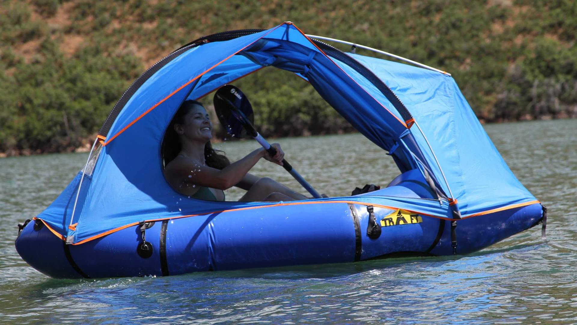 This New Inflatable Tent-Raft Hybrid Will Change the Way You Go Camping