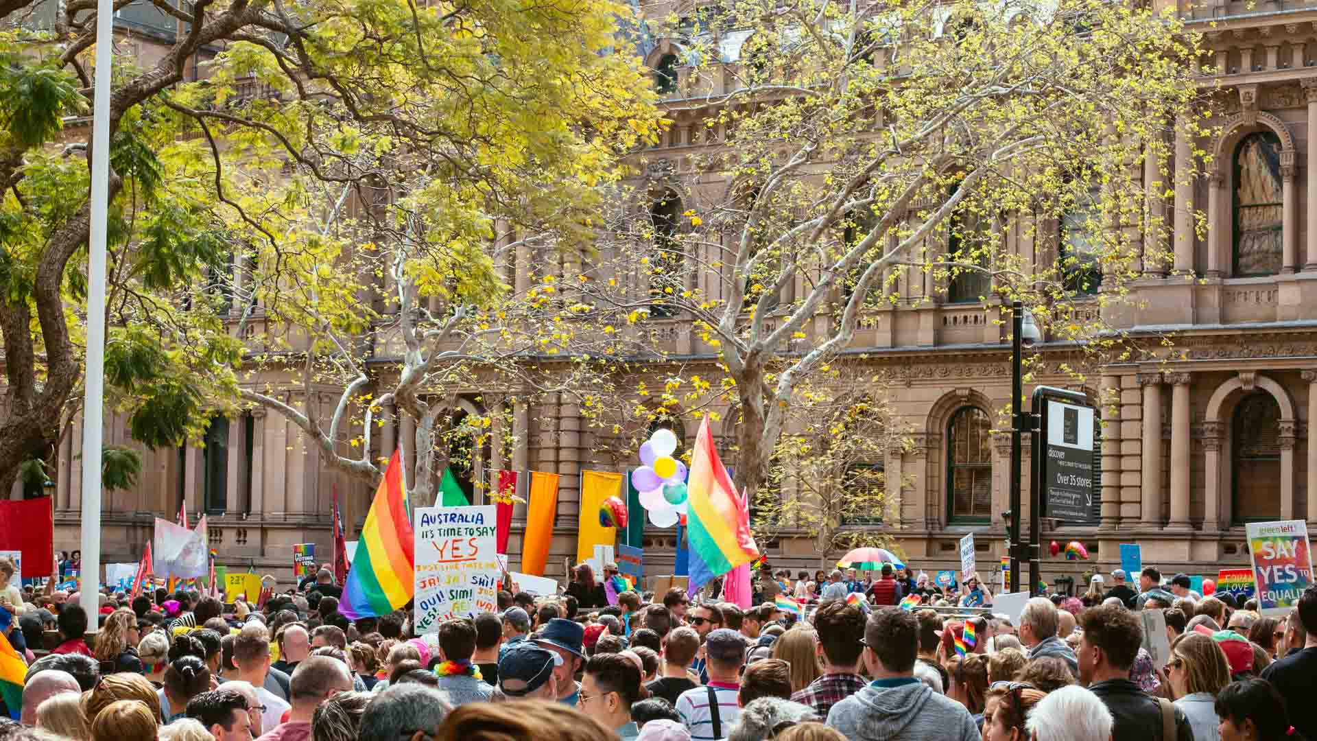 Yes Rally for Marriage Equality