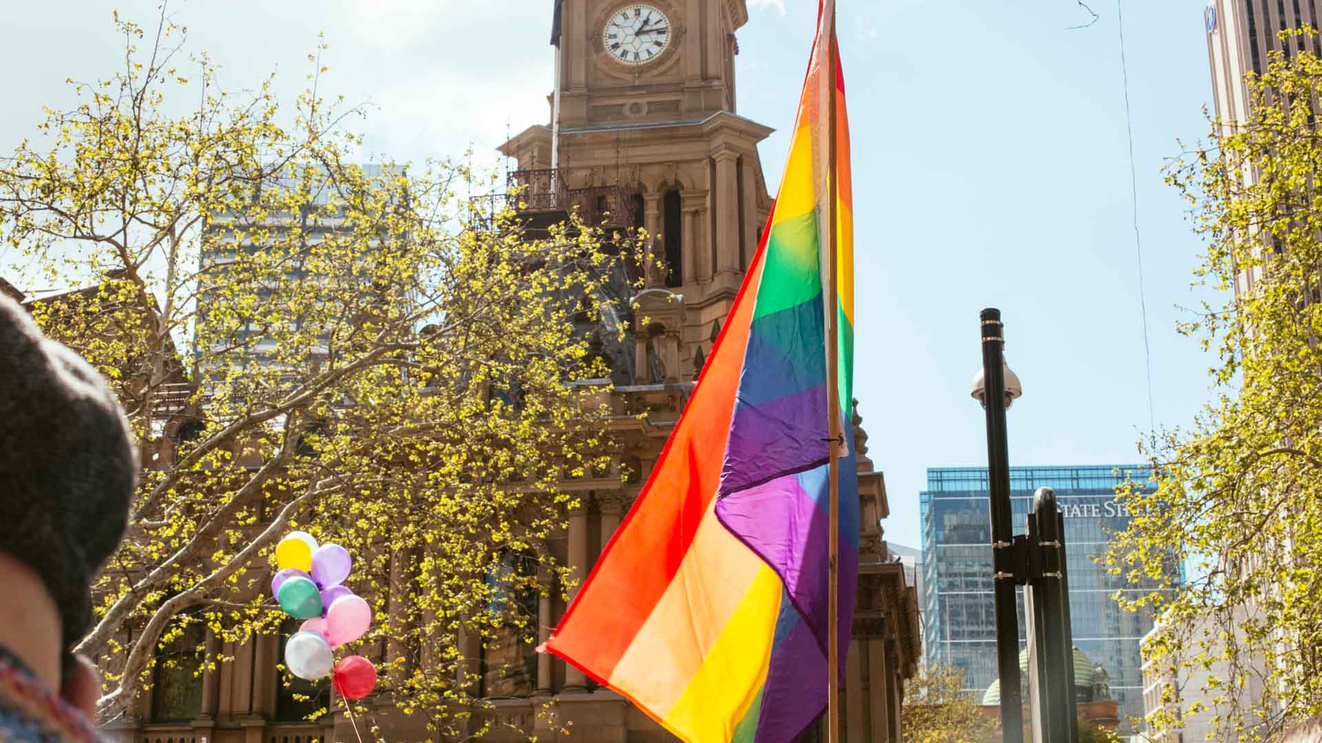 A Huge 'Team Yes' Rainbow Flag Will Fly Over Sydney This Sunday