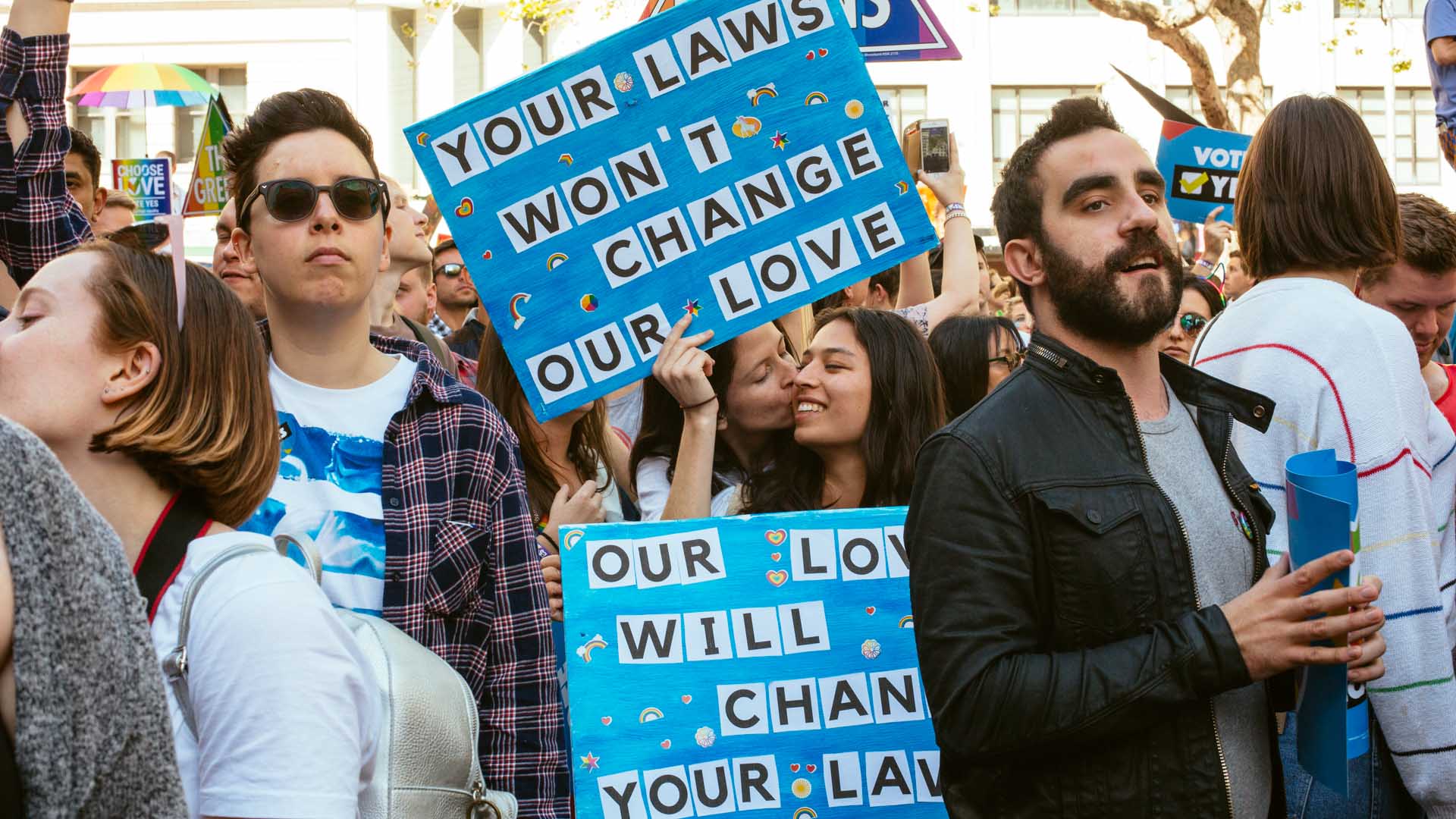Gallery: The Best Moments from Sydney's Huge Yes Rally for Marriage Equality