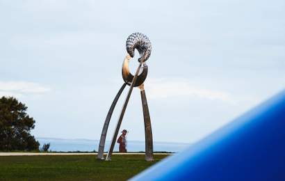 Background image for Pt. Leo Estate Is Victoria's New Restaurant, Cellar Door and Sculpture Park