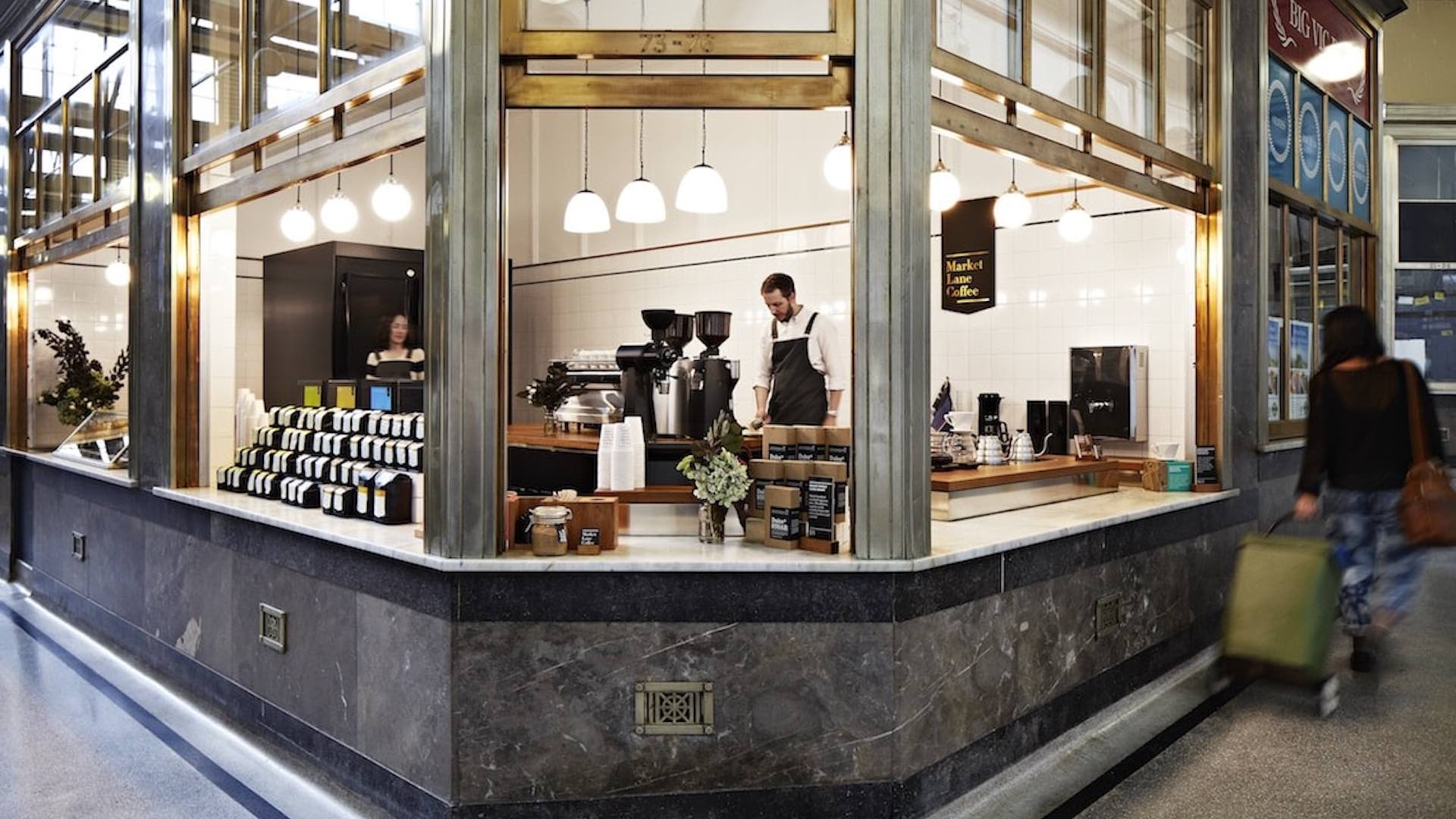 Market Lane Coffee at Queen Victoria Market