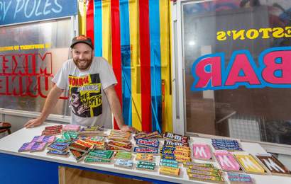 Background image for Melbourne Artist Callum Preston Has Recreated a Functional 90s-Style Milk Bar