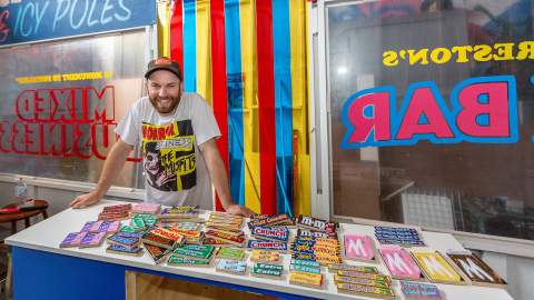 Melbourne Artist Callum Preston Has Recreated a Functional 90s-Style Milk Bar