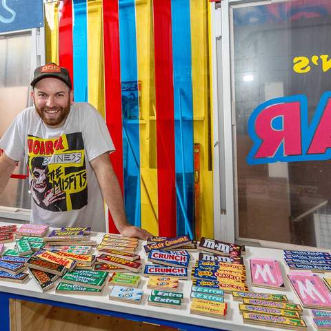 Melbourne Artist Callum Preston Has Recreated a Functional 90s-Style Milk Bar