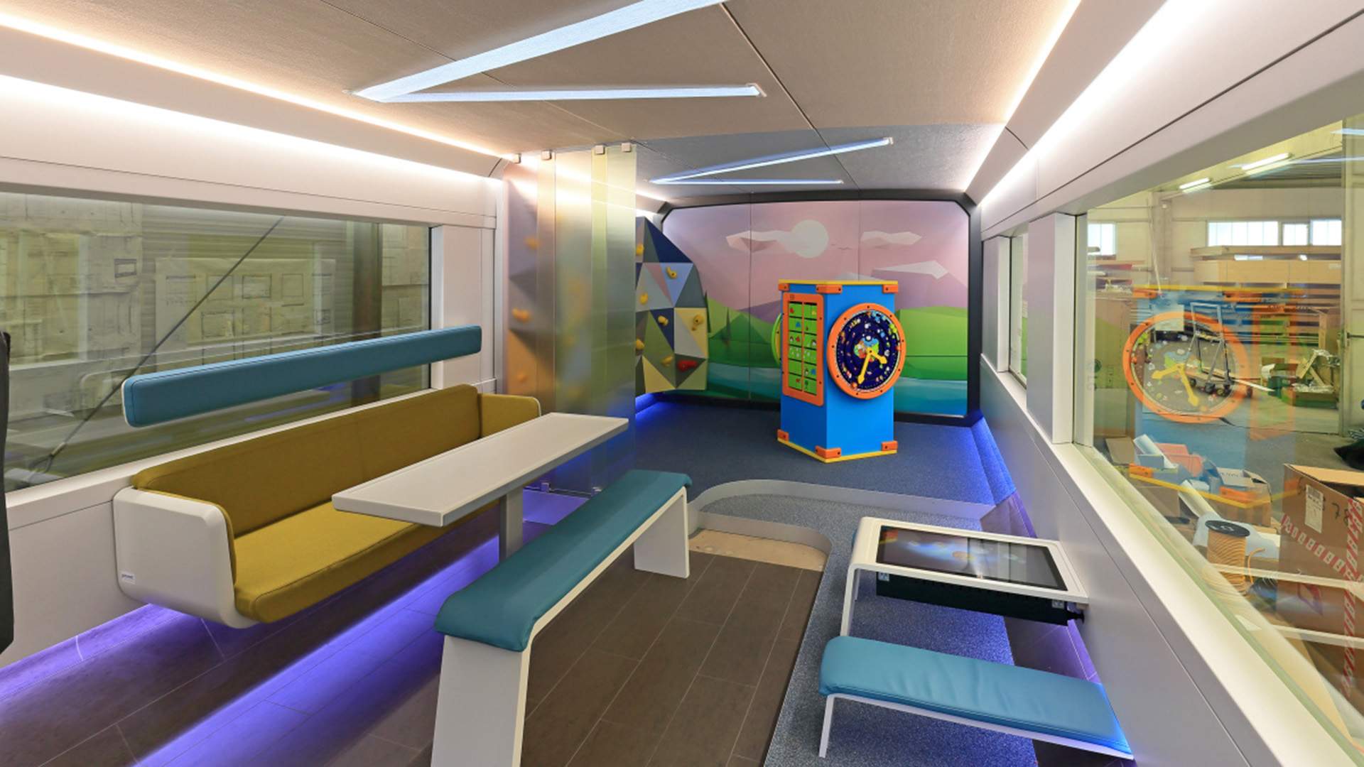 Germany's 'Train of the Future' Features a Gym, Gaming Consoles and Beer on Tap