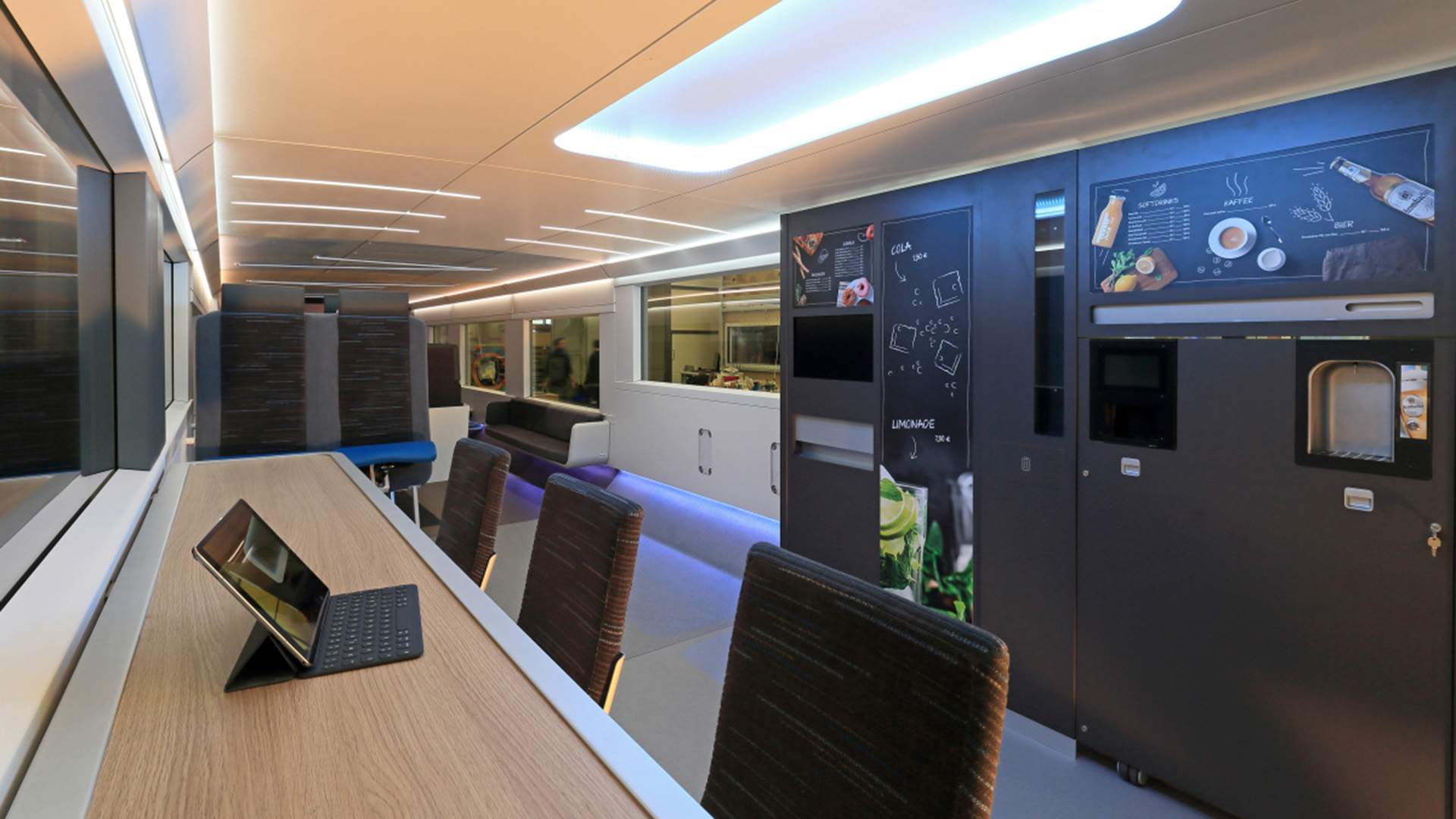 Germany's 'Train of the Future' Features a Gym, Gaming Consoles and Beer on Tap