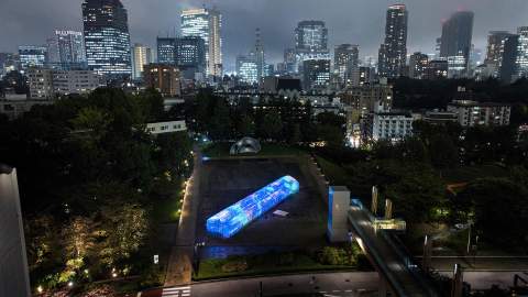 This Luminous Tokyo Greenhouse Lets You Turn Vegetables Into a Symphony of Light and Music