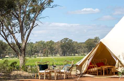 You Can Now Glamp in a Vineyard in Regional Victoria