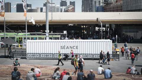 This Shipping Container Holds Melbourne's Most Unsettling Immersive Art Installation