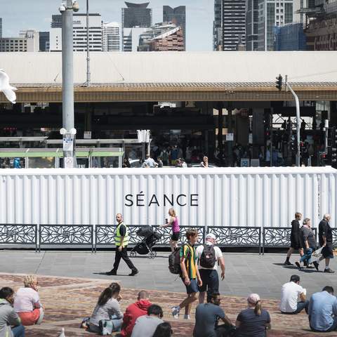 This Shipping Container Holds Melbourne's Most Unsettling Immersive Art Installation